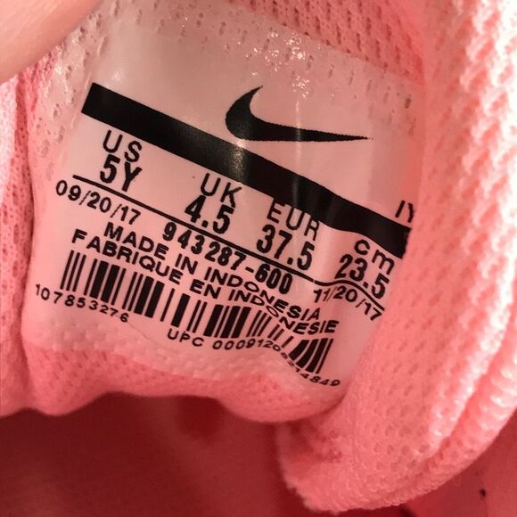 Nike Flex Experience RN 7 Pink Athletic Running Shoes 943287-600 Womens Size 6.5 - Picture 11 of 12